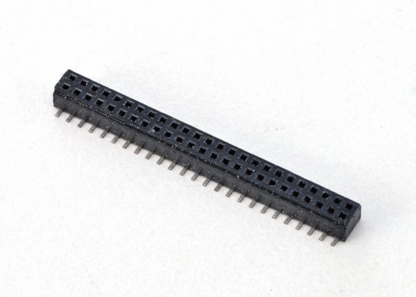 Socket - Fem. Header, SMT, P1.27, H 2.0, G4/S4, dual Row