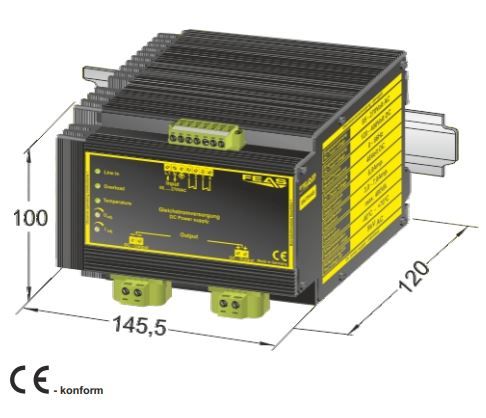 SNT9448 Schaltnetzteil 6A 48VDC
