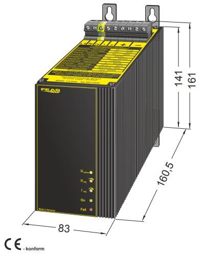 SNT12048-W Schaltnetzteil 7.5A 48VDC